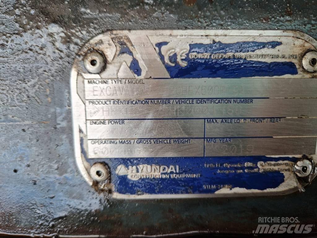 Hyundai R60CR-9A Minigrävare < 7t