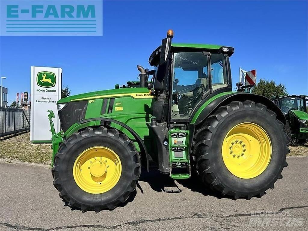 John Deere 6r 250 Traktorer