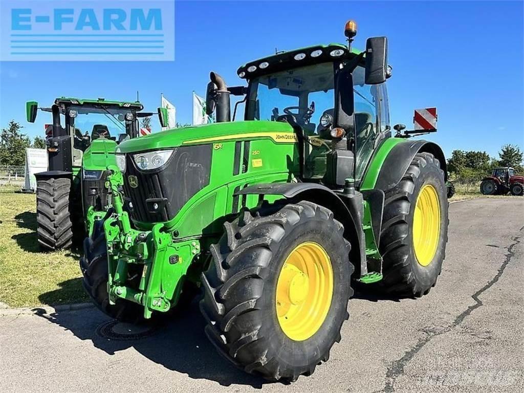 John Deere 6r 250 Traktorer