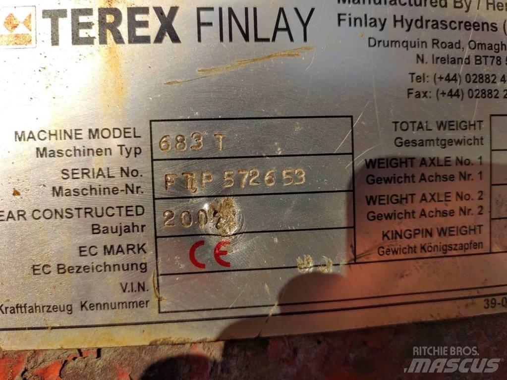 Finlay Terex 683 Mobila sorteringsverk