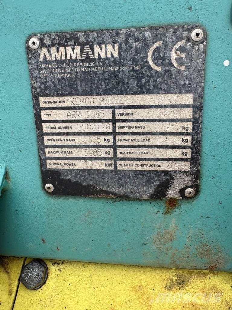 Ammann ARR 1585 Andra vältar