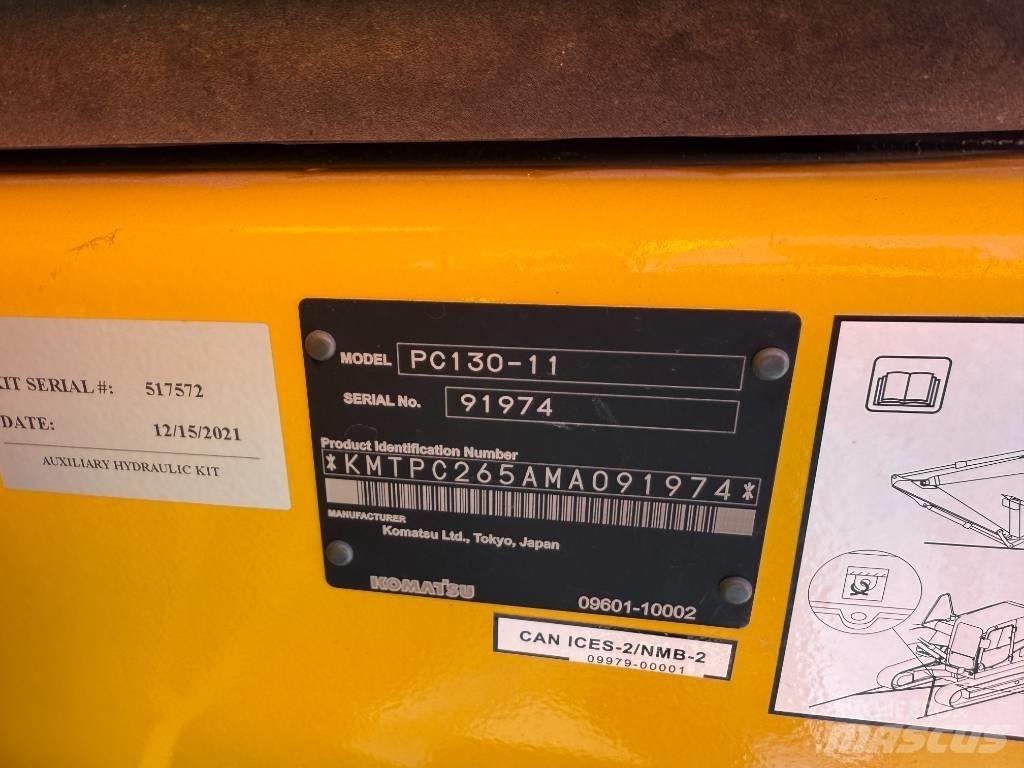 Komatsu PC130-11 Bandgrävare