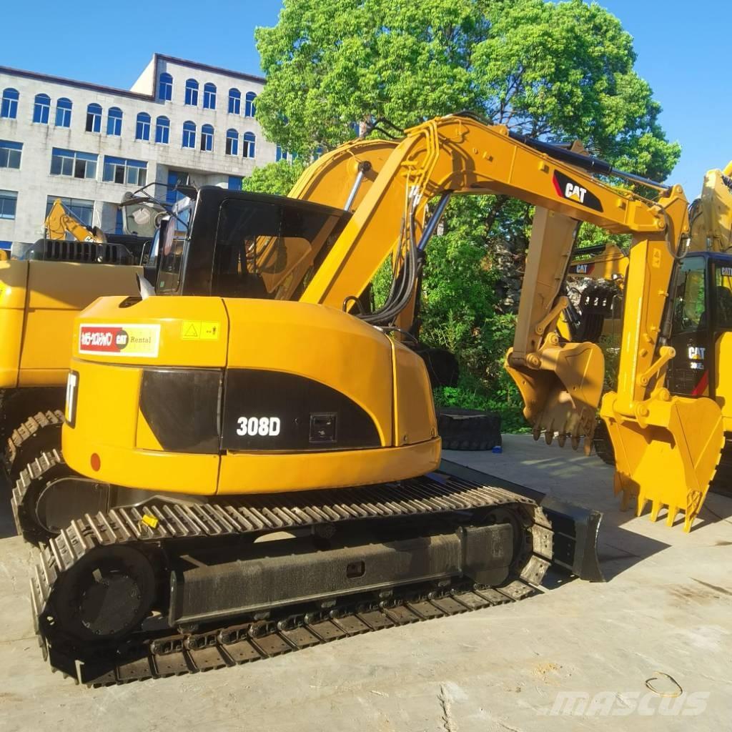 CAT 308 D Midigrävmaskiner 7t - 12t