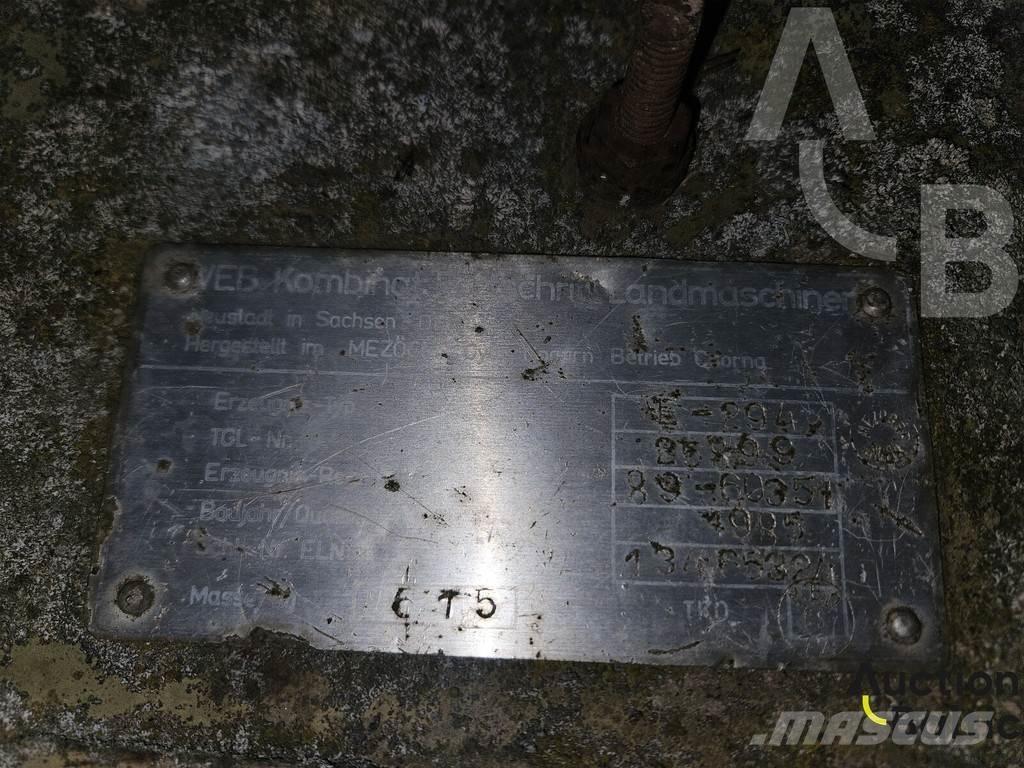 Fortschritt E281C Fälthackar