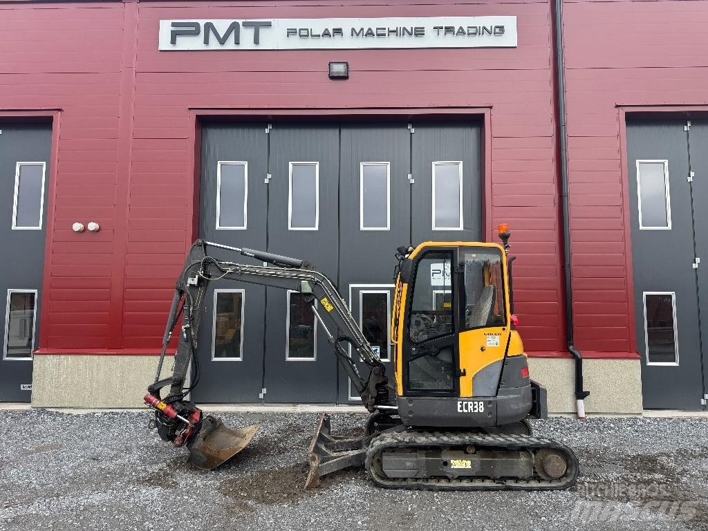 Volvo ECR 38 Minigrävare < 7t