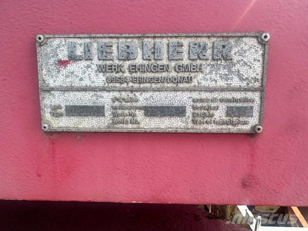 Liebherr LTM 1800 Allterrängkranar