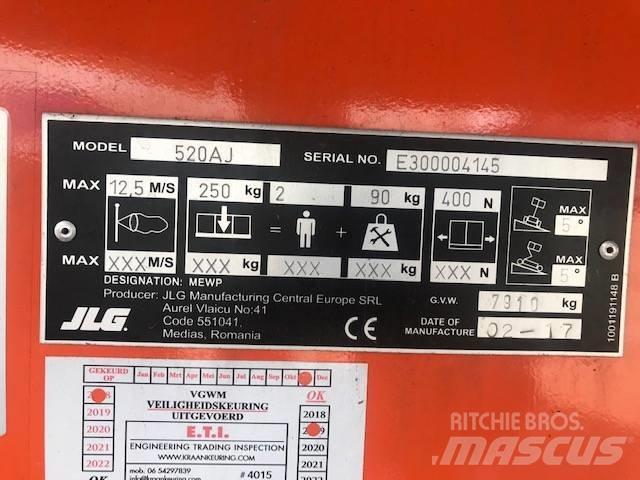 JLG 520 AJ Bomliftar