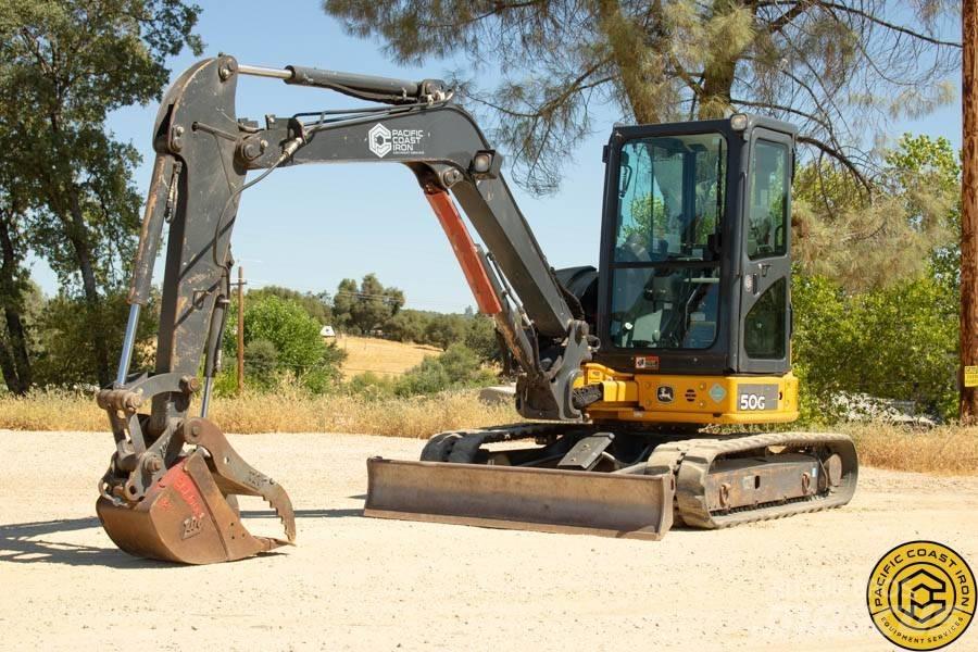 DEERE 50G Minigrävare < 7t