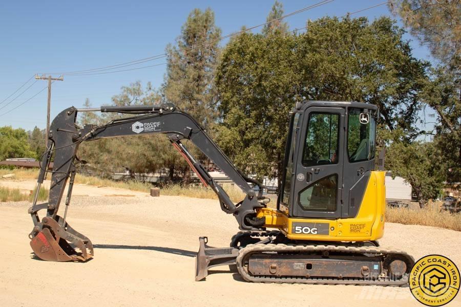 DEERE 50G Minigrävare < 7t