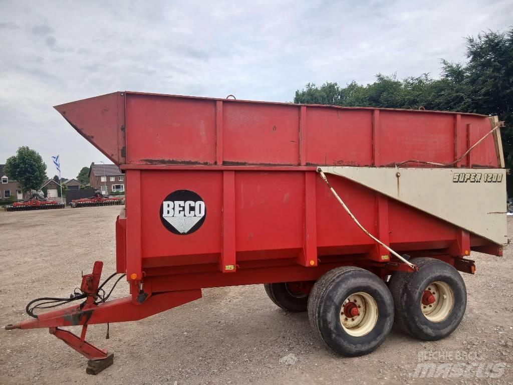 Beco super 1200 Tippvagnar