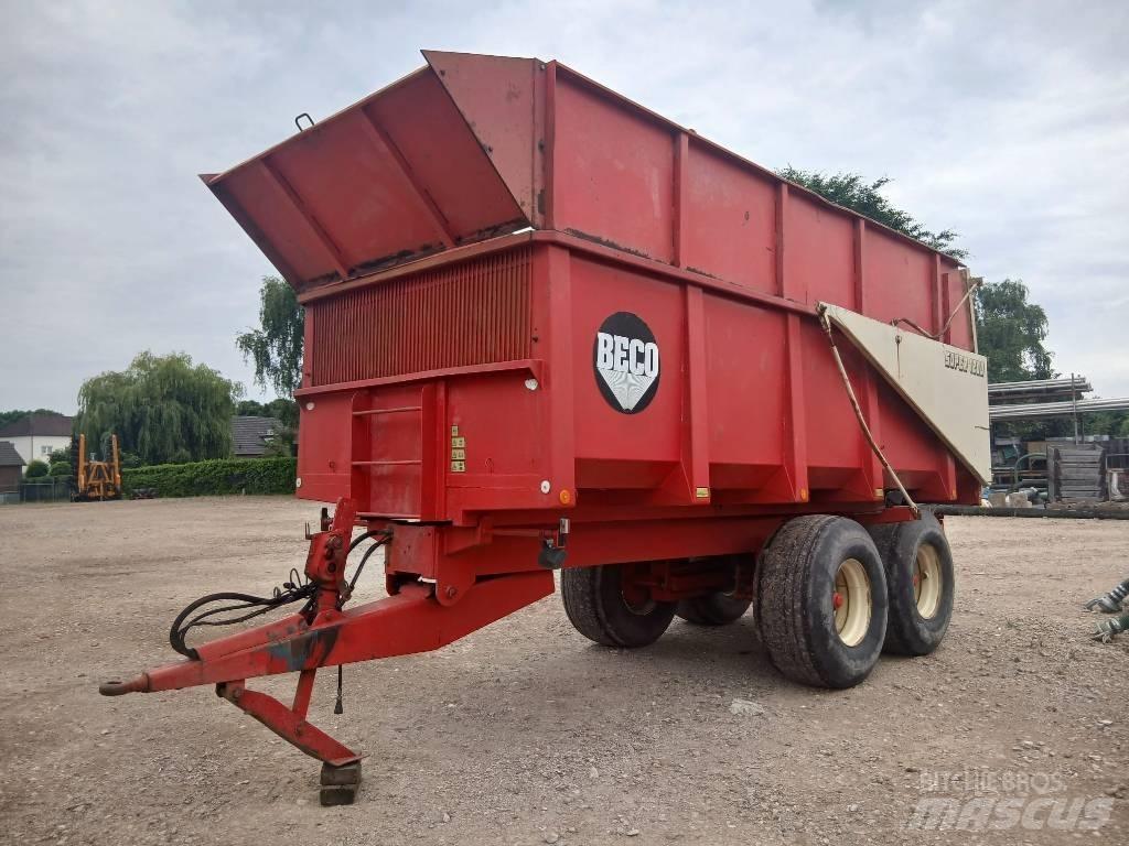 Beco super 1200 Tippvagnar