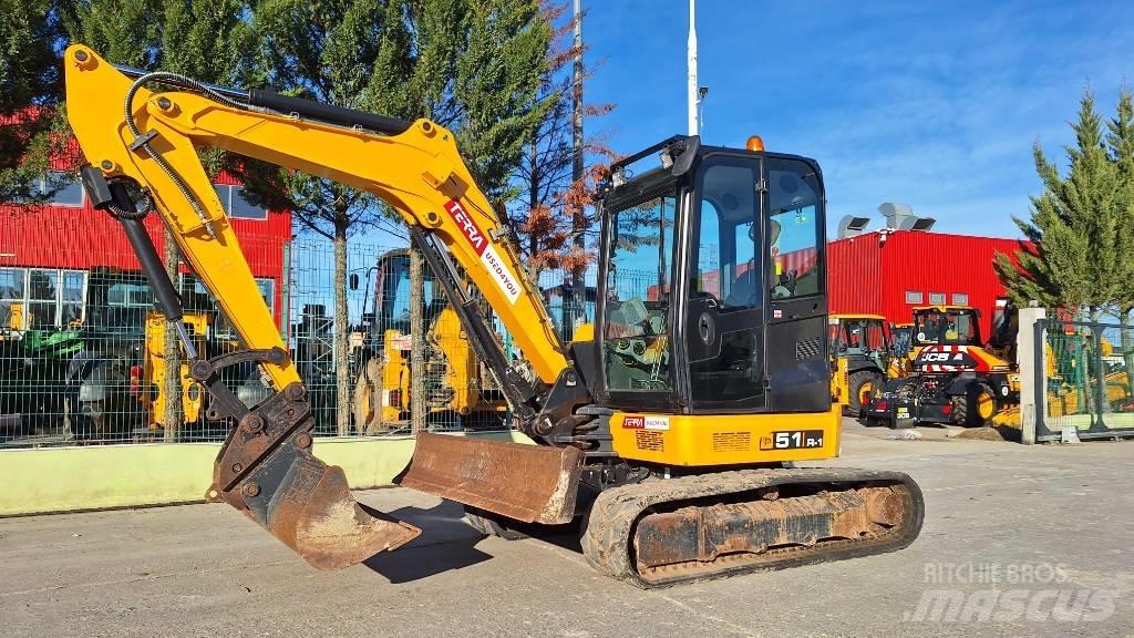 JCB 51 R-1 Minigrävare < 7t