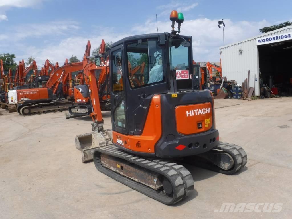 Hitachi ZX 48 U-6 Minigrävare < 7t