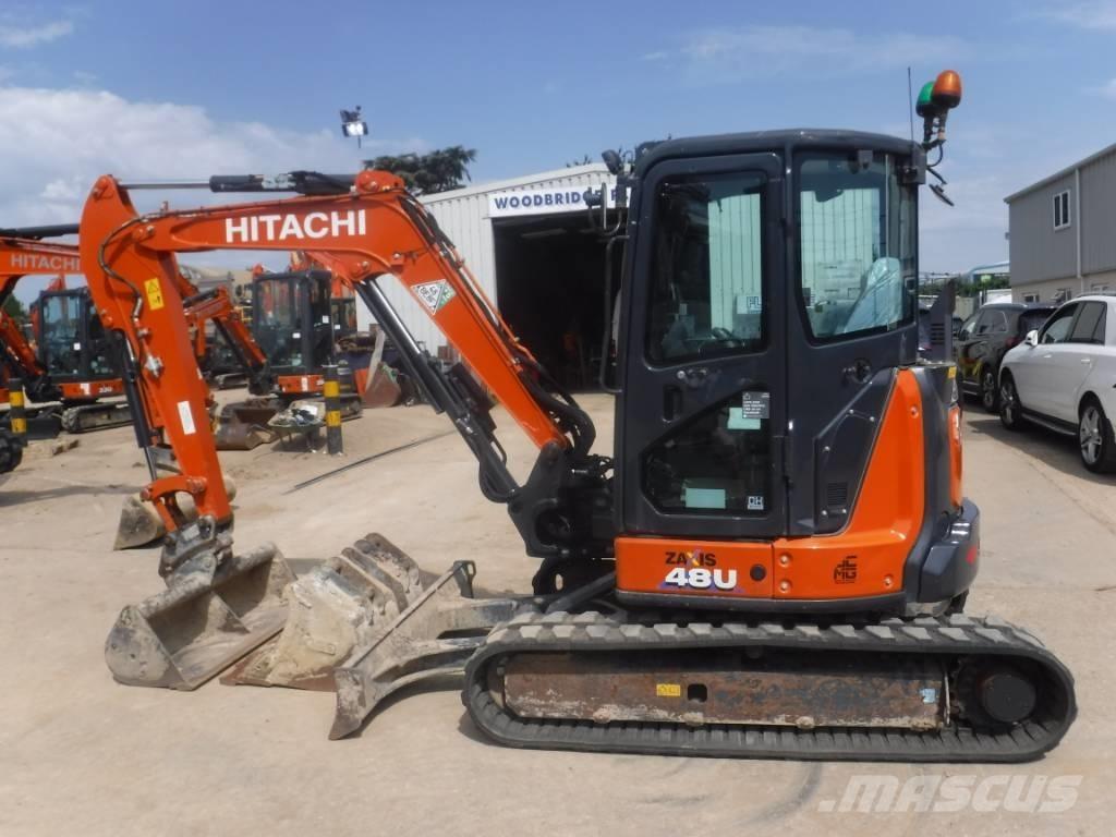 Hitachi ZX 48 U-6 Minigrävare < 7t