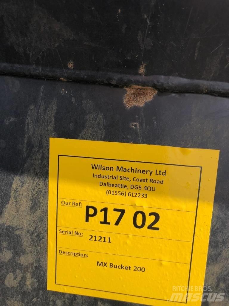 MX 200 Bucket Lastarredskap