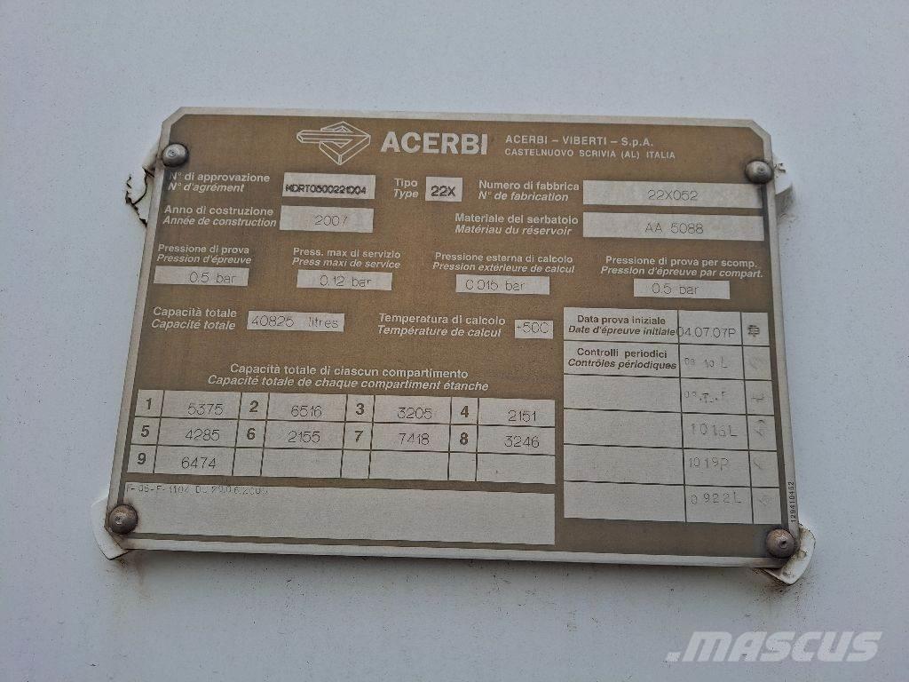 Acerbi ASO64003SP Tanktrailer