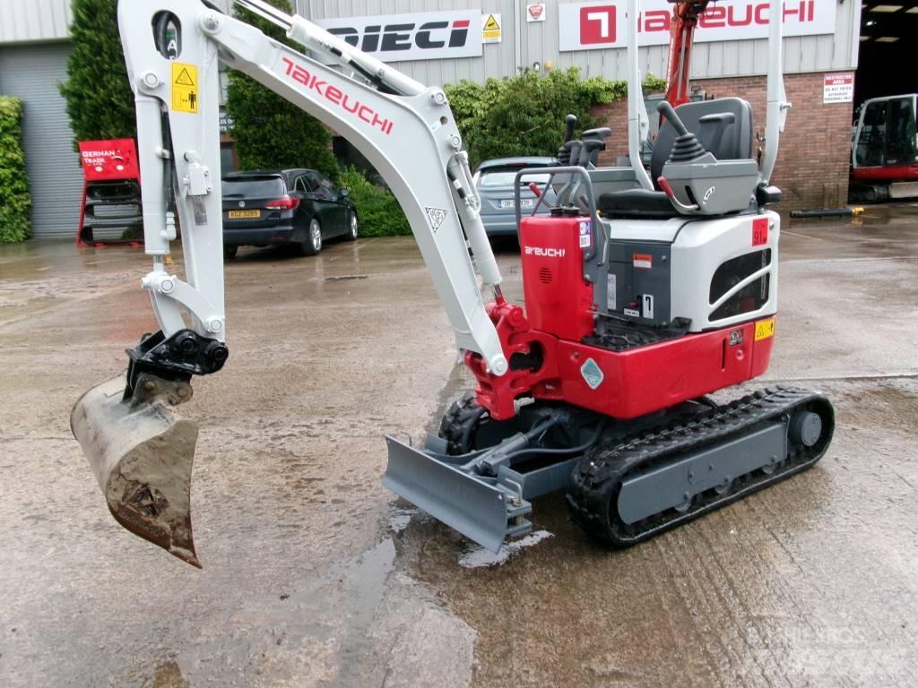 Takeuchi TB 210 R Minigrävare < 7t