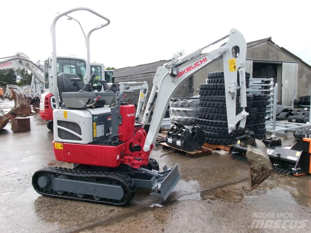 Takeuchi TB 210 R Minigrävare < 7t