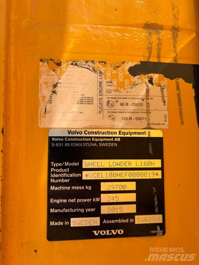 Volvo L 180 H Hjullastare