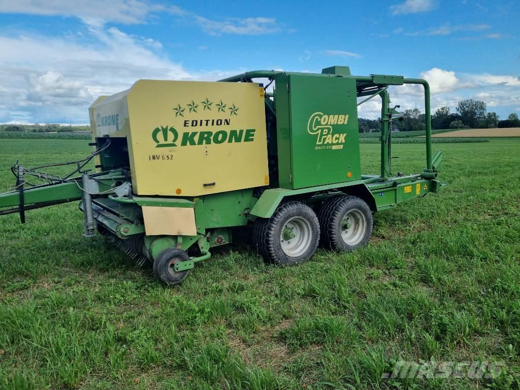 Krone Comprima F125 Rundbalspressar