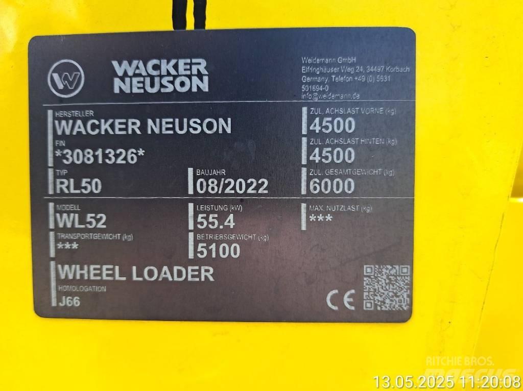 Wacker Neuson WL52 Hjullastare