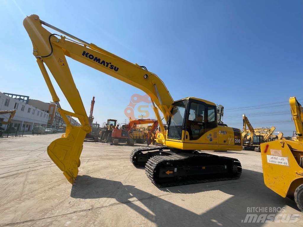 Komatsu PC 200 Bandgrävare