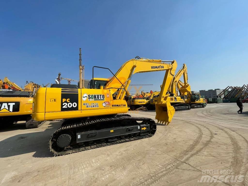 Komatsu PC 200 Bandgrävare