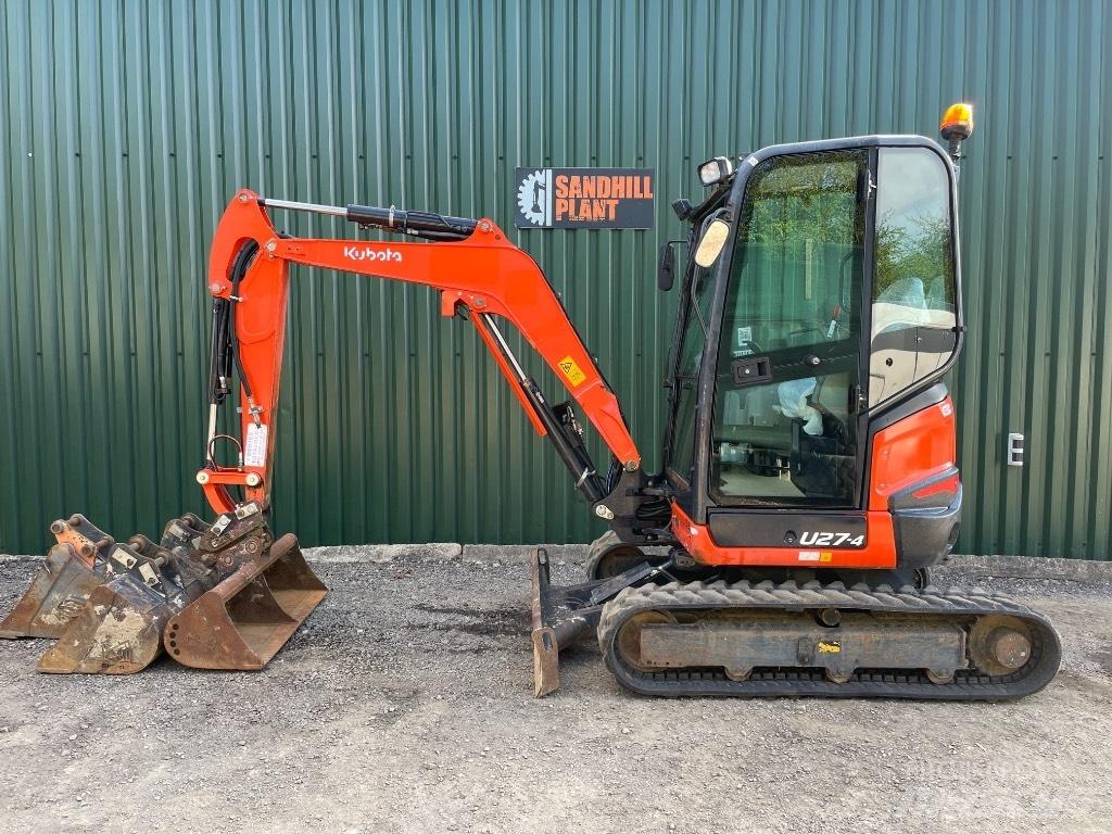 Kubota U 27-4 Minigrävare < 7t