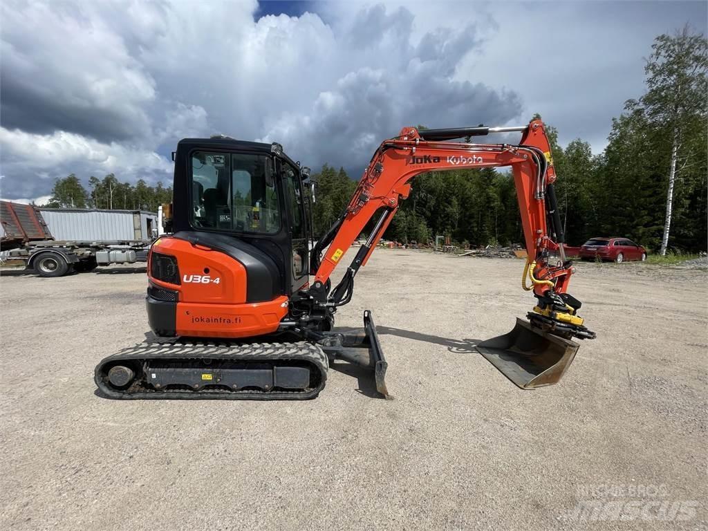 Kubota U 36-4 Minigrävare < 7t