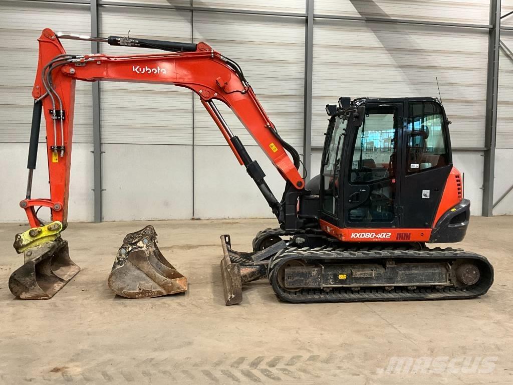 Kubota KX 080-4 A 2 Midigrävmaskiner 7t - 12t