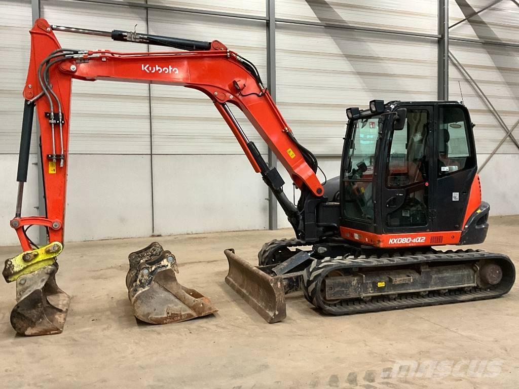 Kubota KX 080-4 A 2 Midigrävmaskiner 7t - 12t