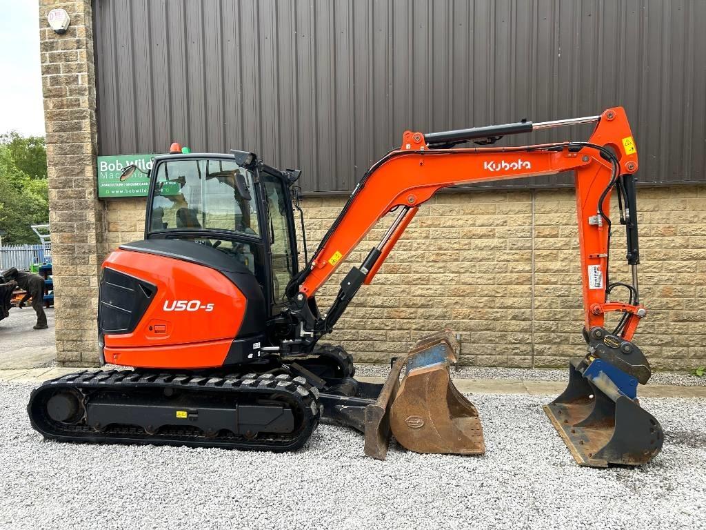 Kubota U50-4 Minigrävare < 7t