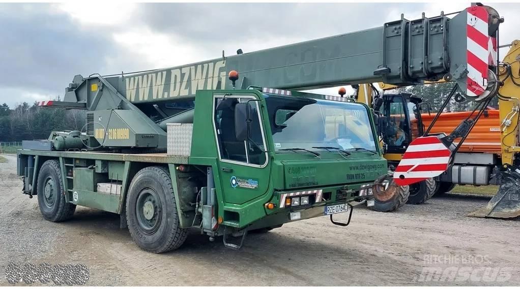 Faun RTF-25 Allterrängkranar
