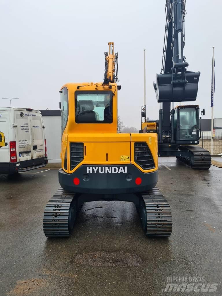 Hyundai R60CR-9A Minigrävare < 7t