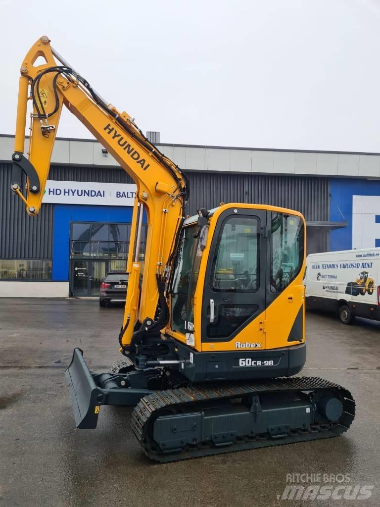 Hyundai R60CR-9A Minigrävare < 7t