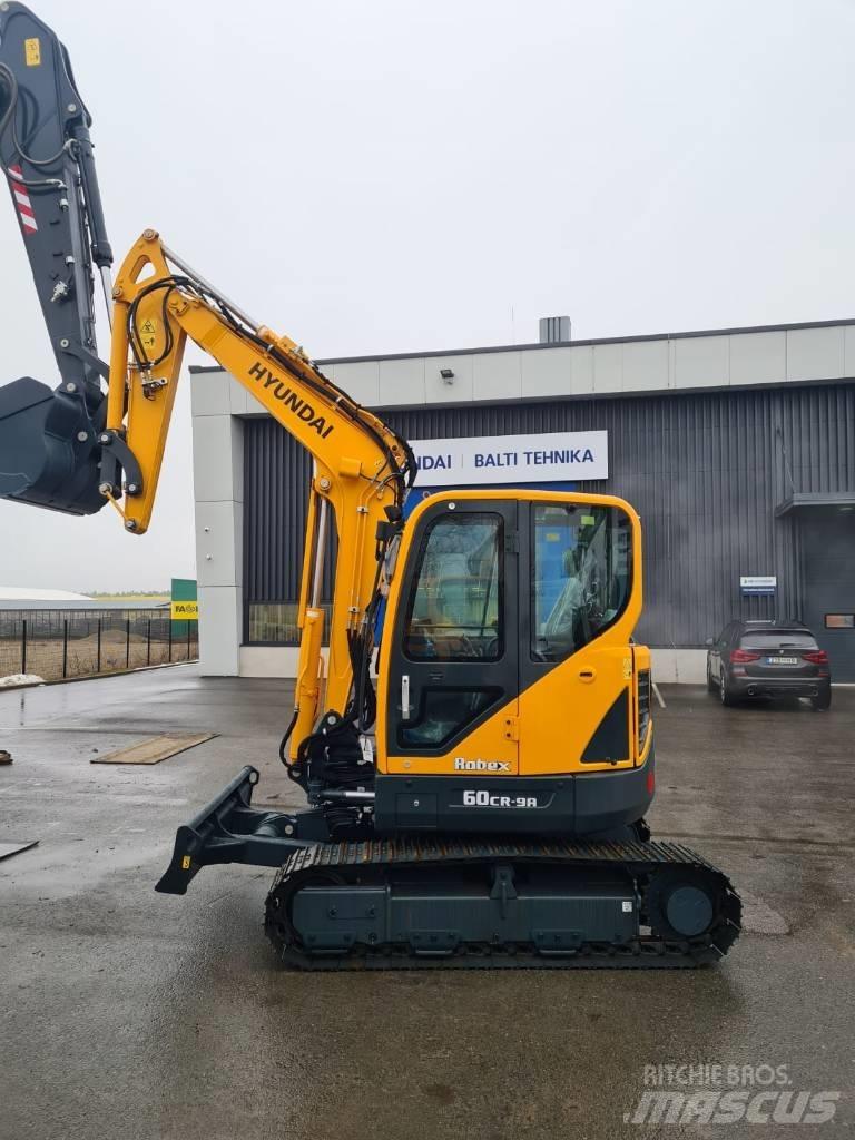Hyundai R60CR-9A Minigrävare < 7t