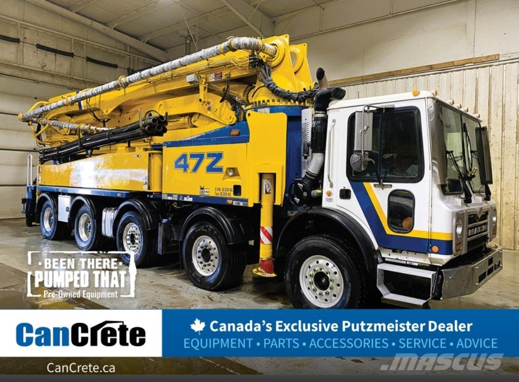 Putzmeister (#188) 32M Lastbilar med betongpump
