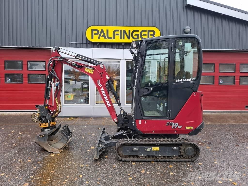 Yanmar SV19VT Minigrävare < 7t
