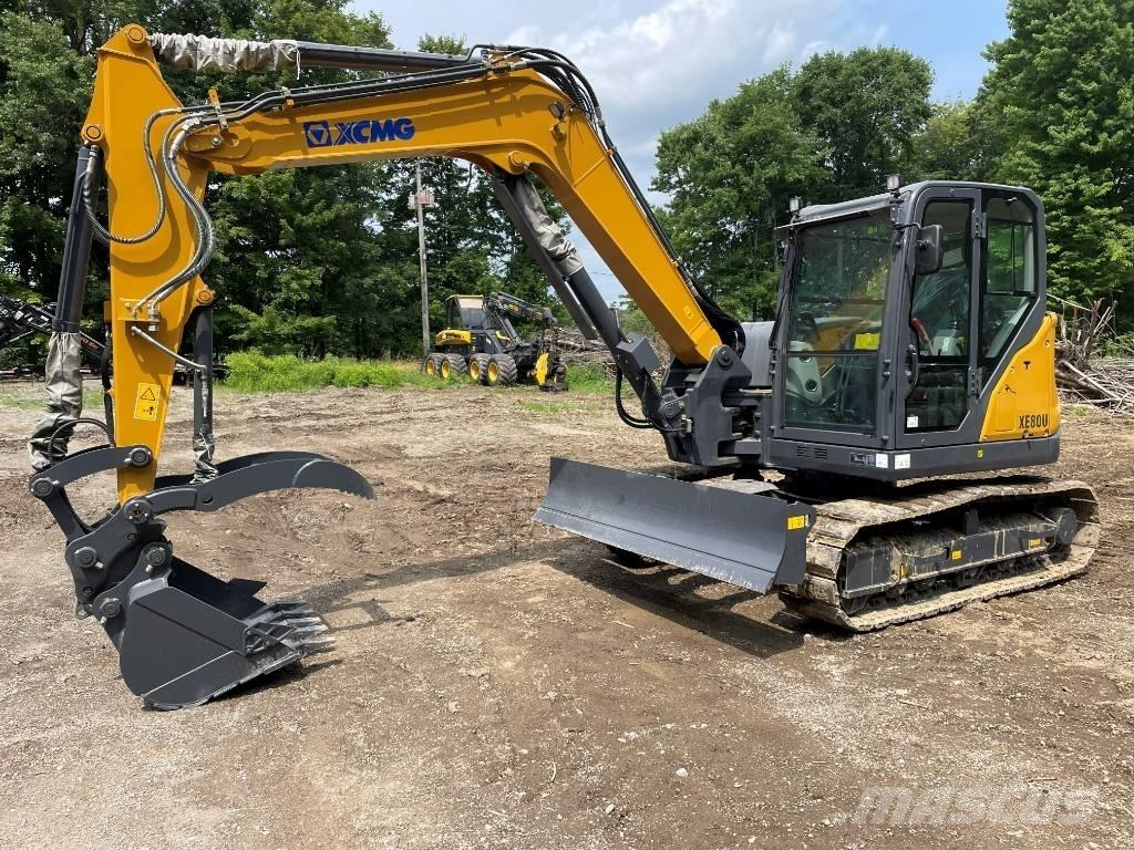 XCMG XE 80 U Minigrävare < 7t