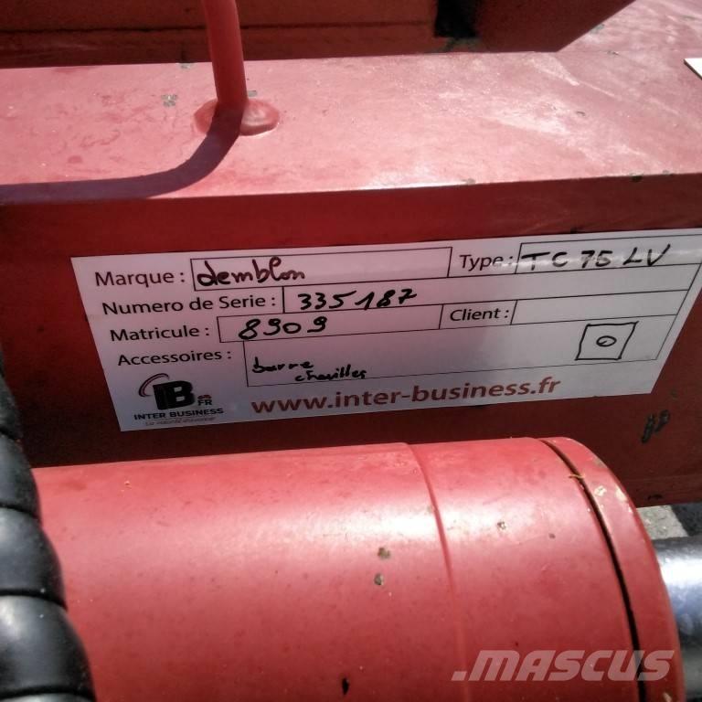 Demblon TC 75 LV Växelplogar
