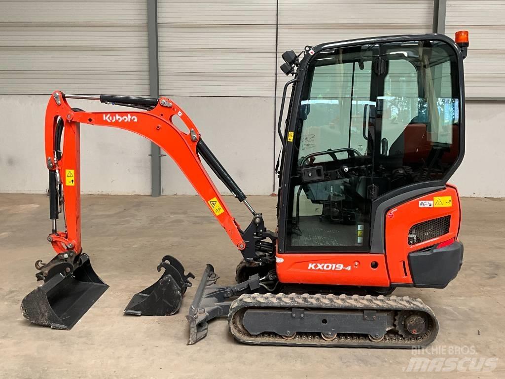 Kubota KX 019-4 Minigrävare < 7t