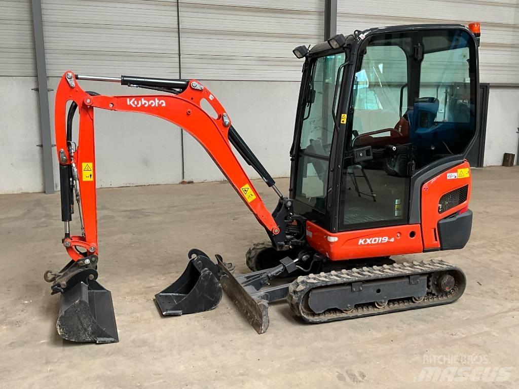 Kubota KX 019-4 Minigrävare < 7t