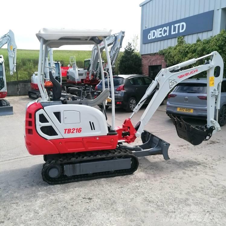 Takeuchi TB216 Minigrävare < 7t