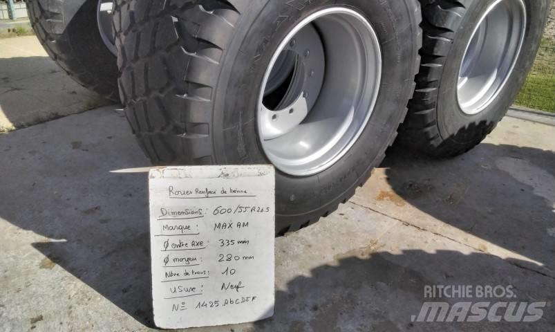  MAXAM 600/55R26.5 Däck, hjul och fälgar