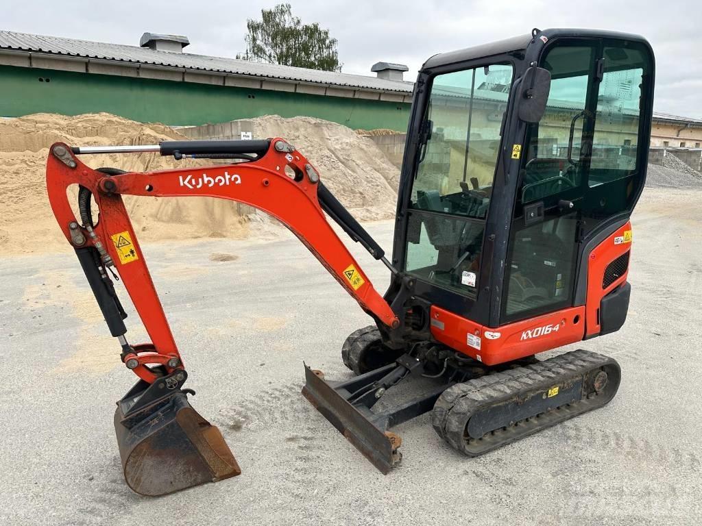 Kubota KX 016-4 Minigrävare < 7t