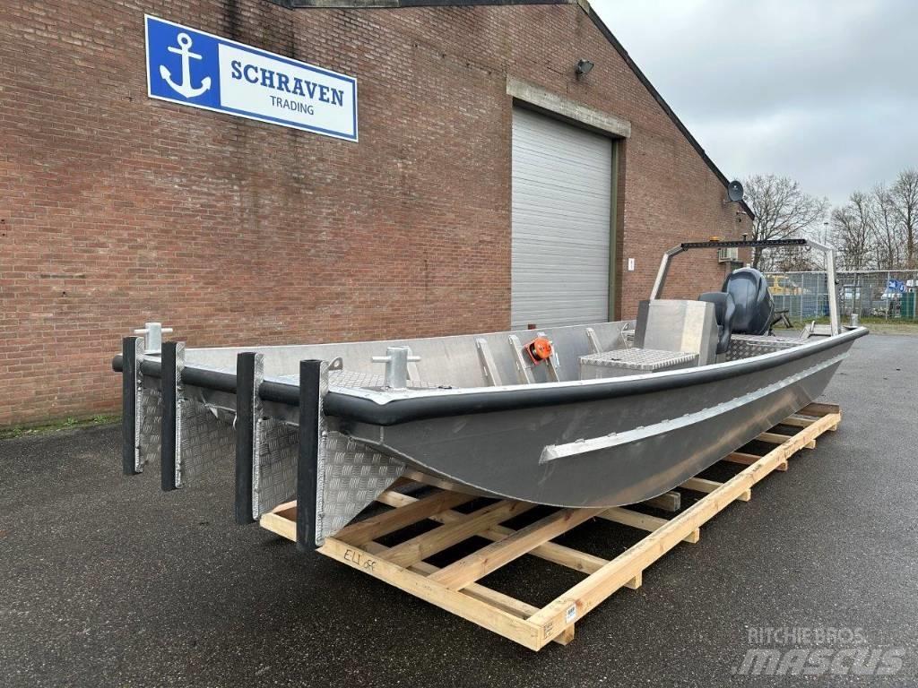 Werkboot Aluminium Arbetsbåtar, pråmar och pontoner