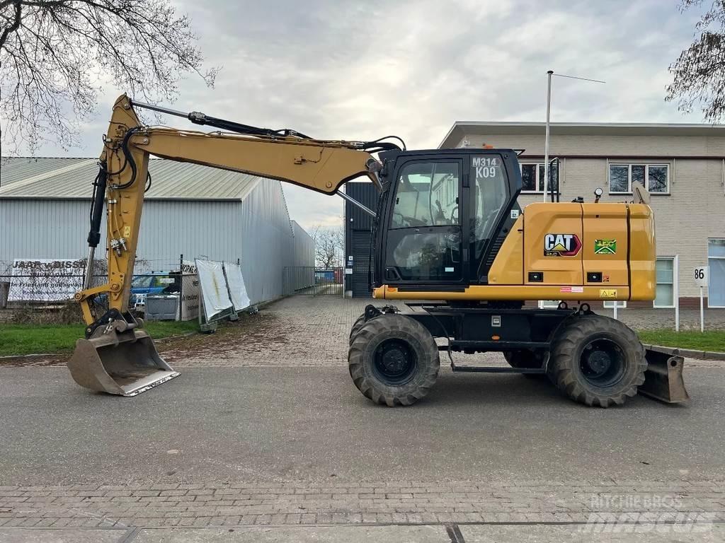 CAT 314 Next gen Hjulgrävare