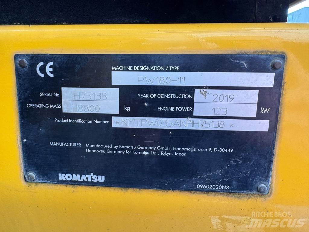 Komatsu PW180-11 Hjulgrävare