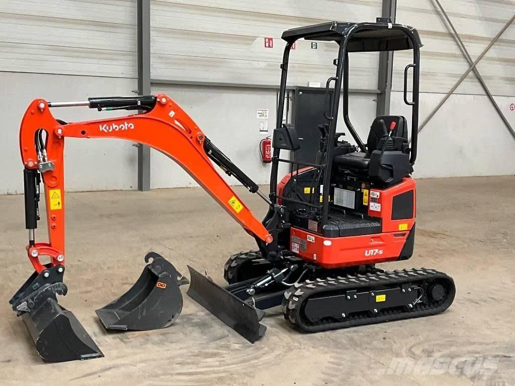 Kubota U 17-5 Minigrävare < 7t