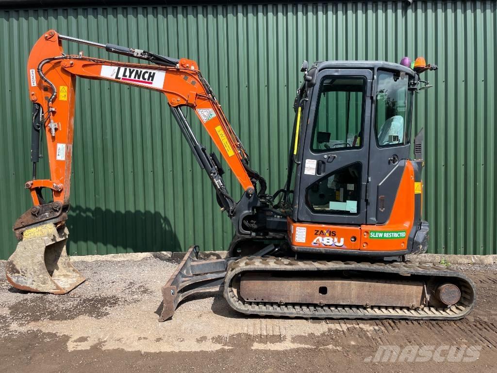 Hitachi ZX 48 U-6 Minigrävare < 7t